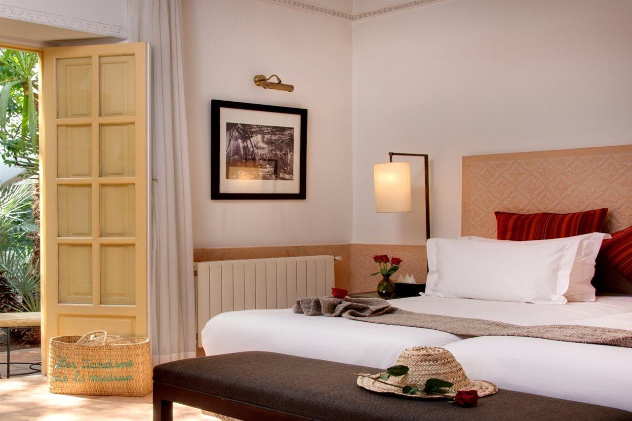 레 자르딘 드 라 메디나 호텔 마라케시 외부 사진 A room at the hotel