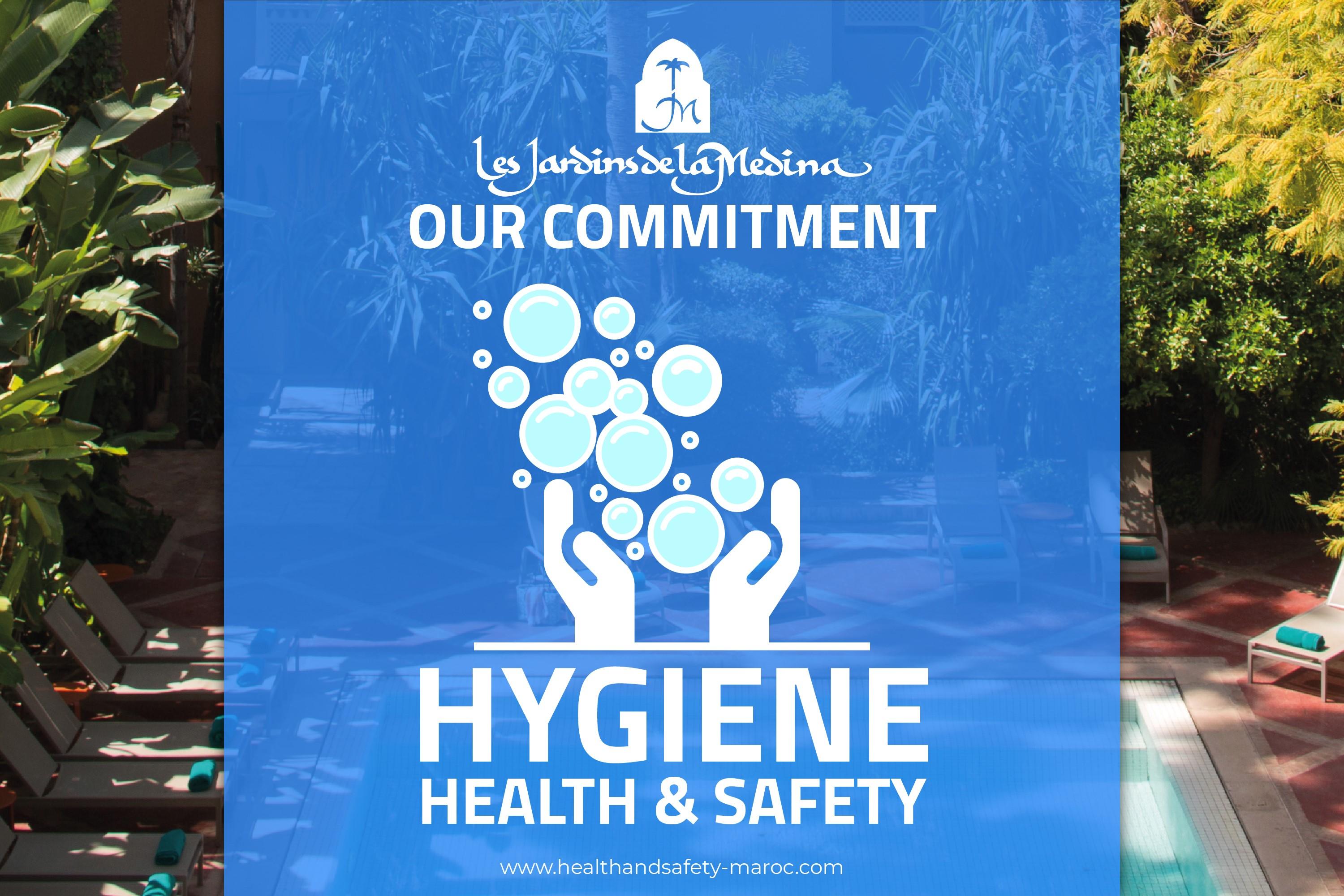 레 자르딘 드 라 메디나 호텔 마라케시 외부 사진 Health and Safety
