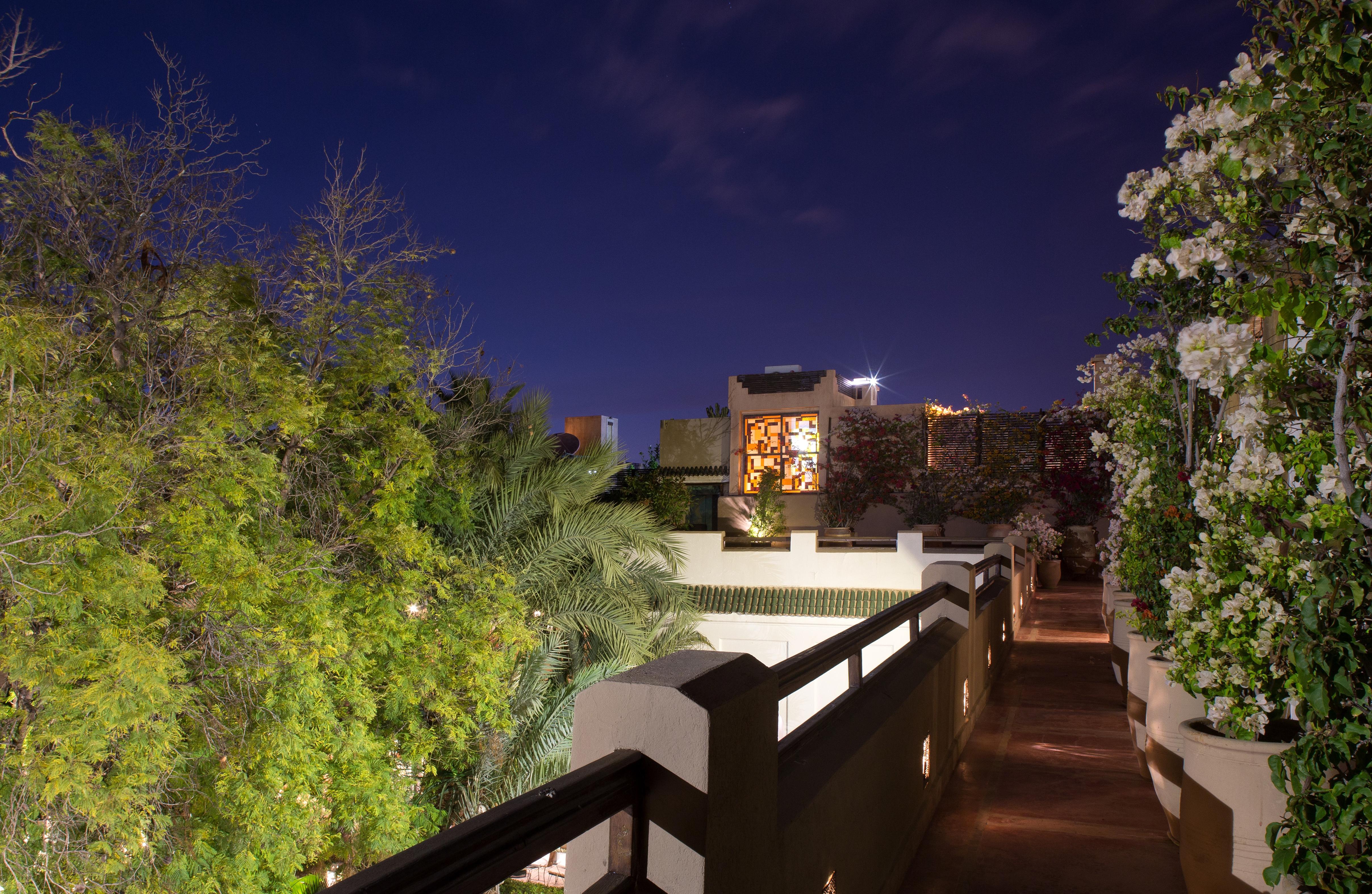 레 자르딘 드 라 메디나 호텔 마라케시 외부 사진 Rooftop terrace